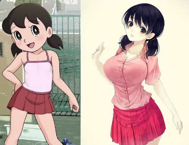 这部哆啦A梦的静香会抛媚眼？她已经不是我们童年记忆里的静香