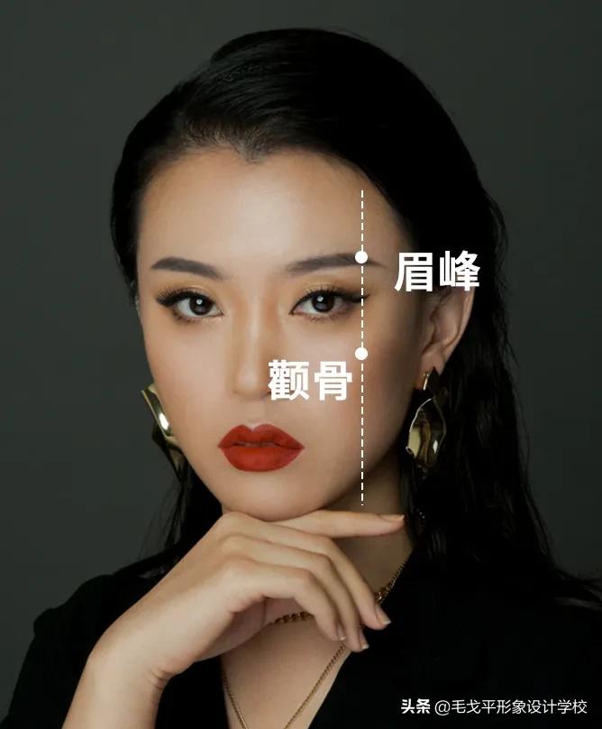 菱形脸有效化妆教程,菱形脸凹陷化妆怎么改善