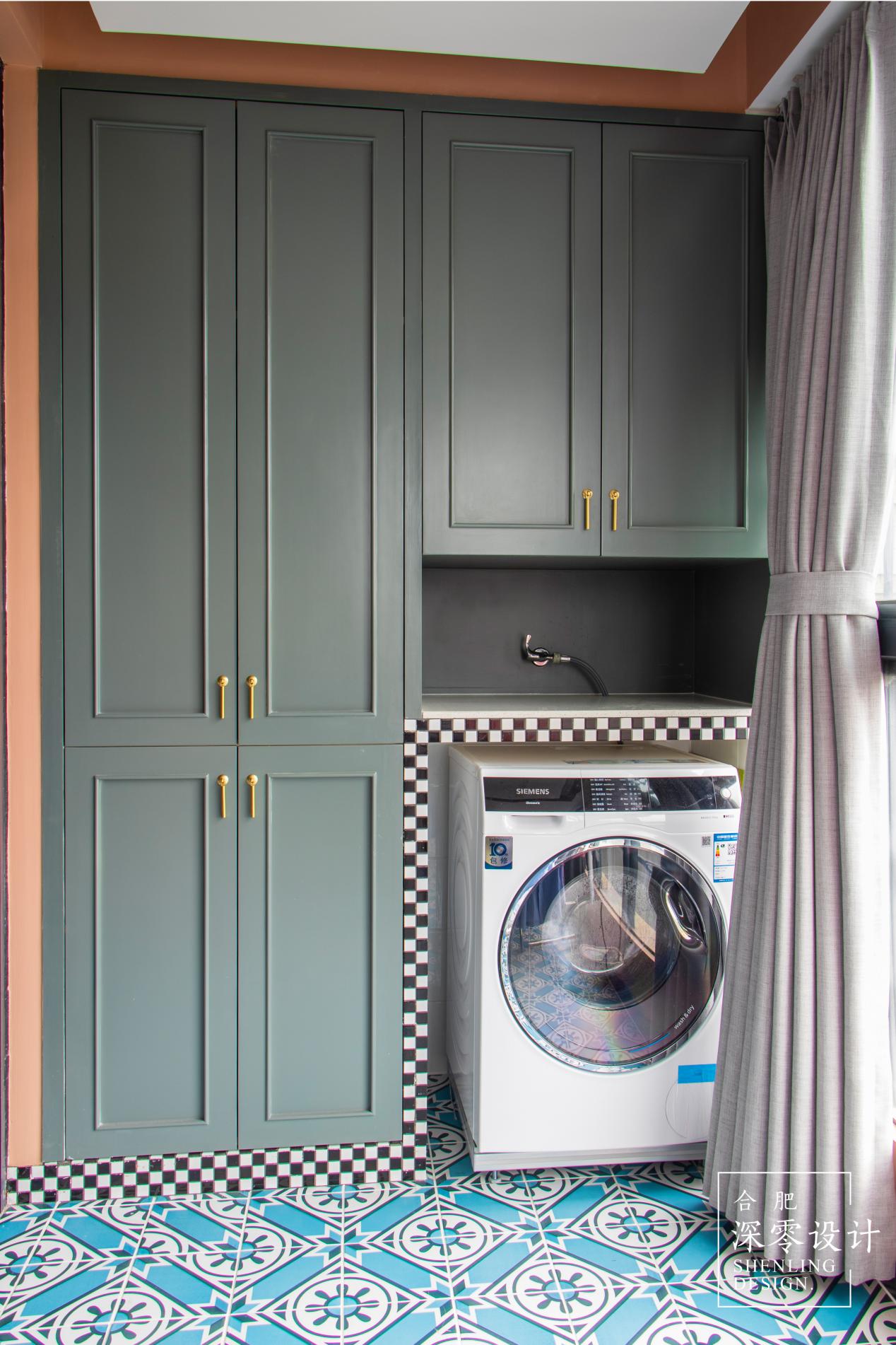 小方形卫生间放壁挂洗衣机,小户型卫生间放洗衣机怎么布局