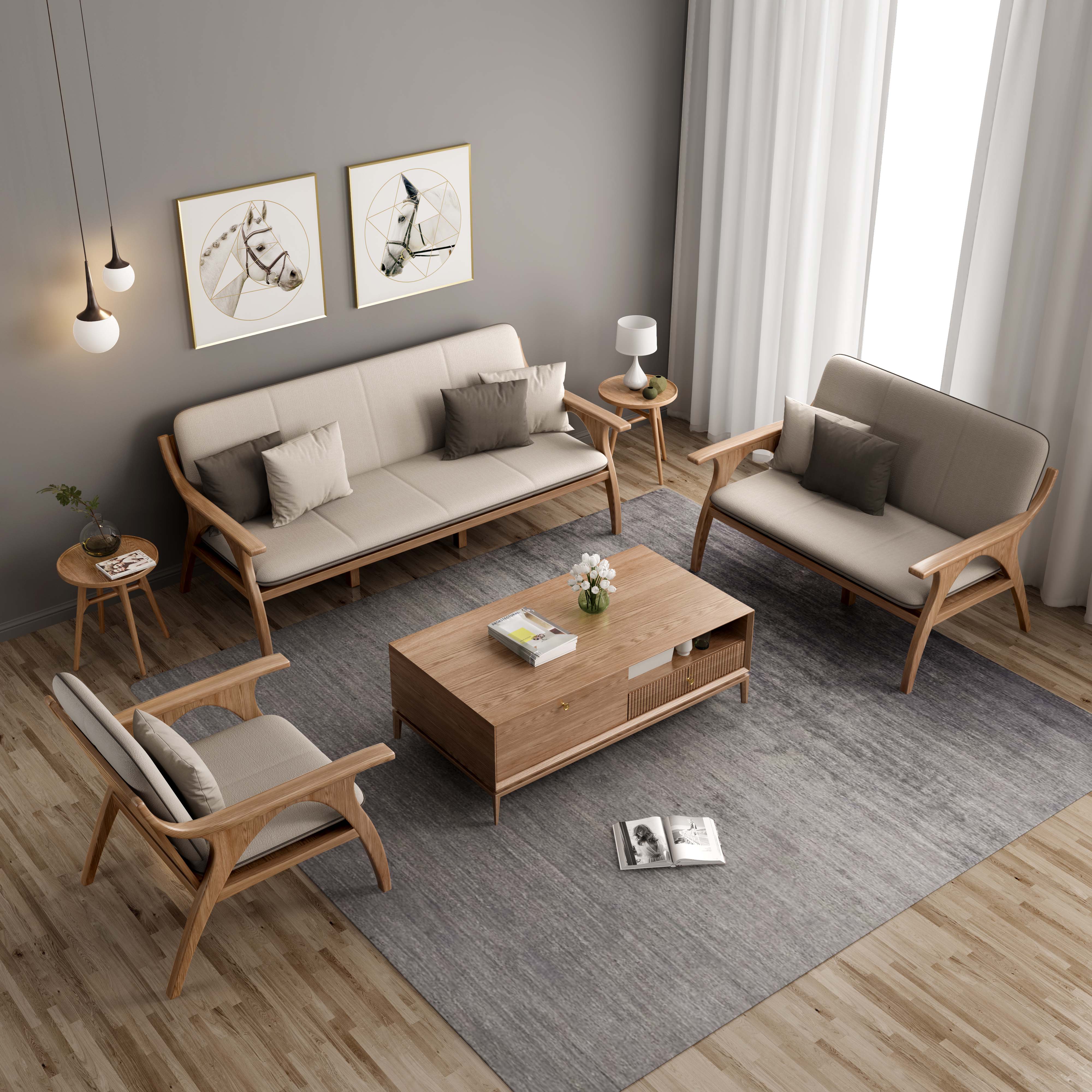 高博家具胡桃木,实木家具性价比最高的材料