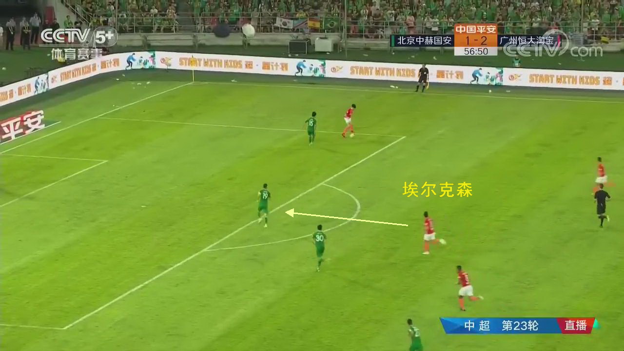 总在不经意间制造进球，埃尔克森跑位特点将使国家队未来受益良多