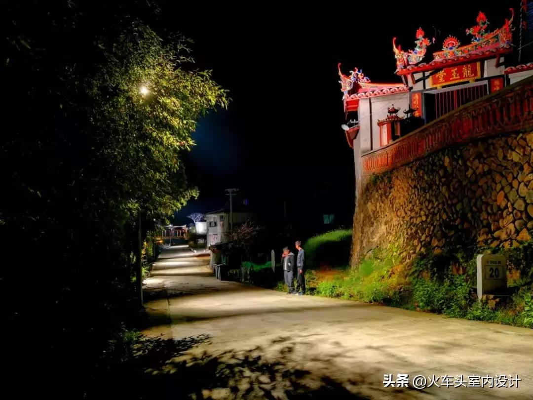 在野外怎么做照明,怎么制作乡村夜景视频