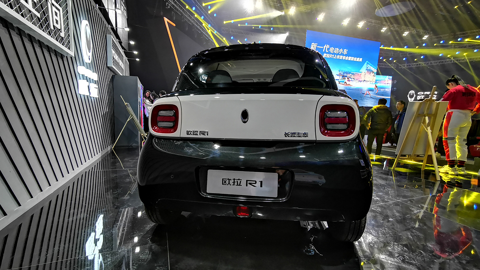 欧拉r1新车型申报图曝光续航提升,500km续航的小电动汽车