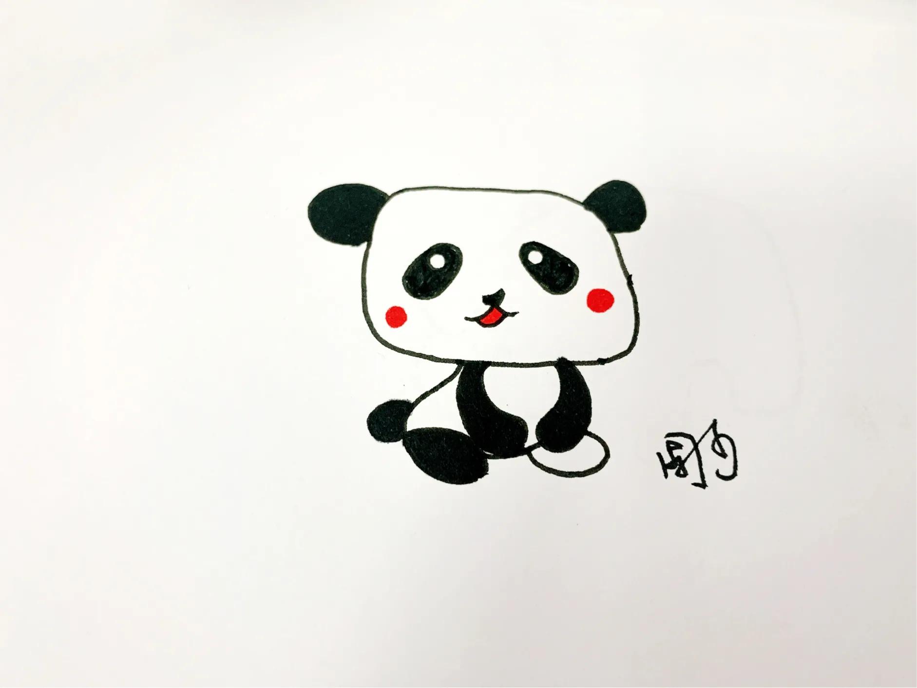 小动物简笔画最难画,用数字画小动物简单又好看又可爱