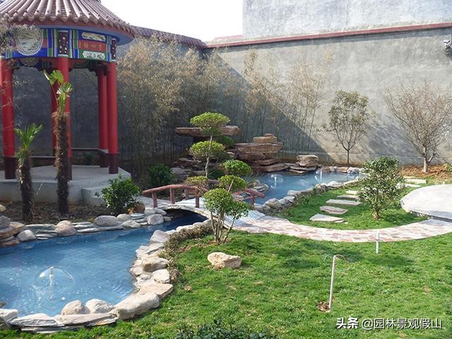 假山流水喷泉前景,假山流水喷泉景观落地大摆件弊端