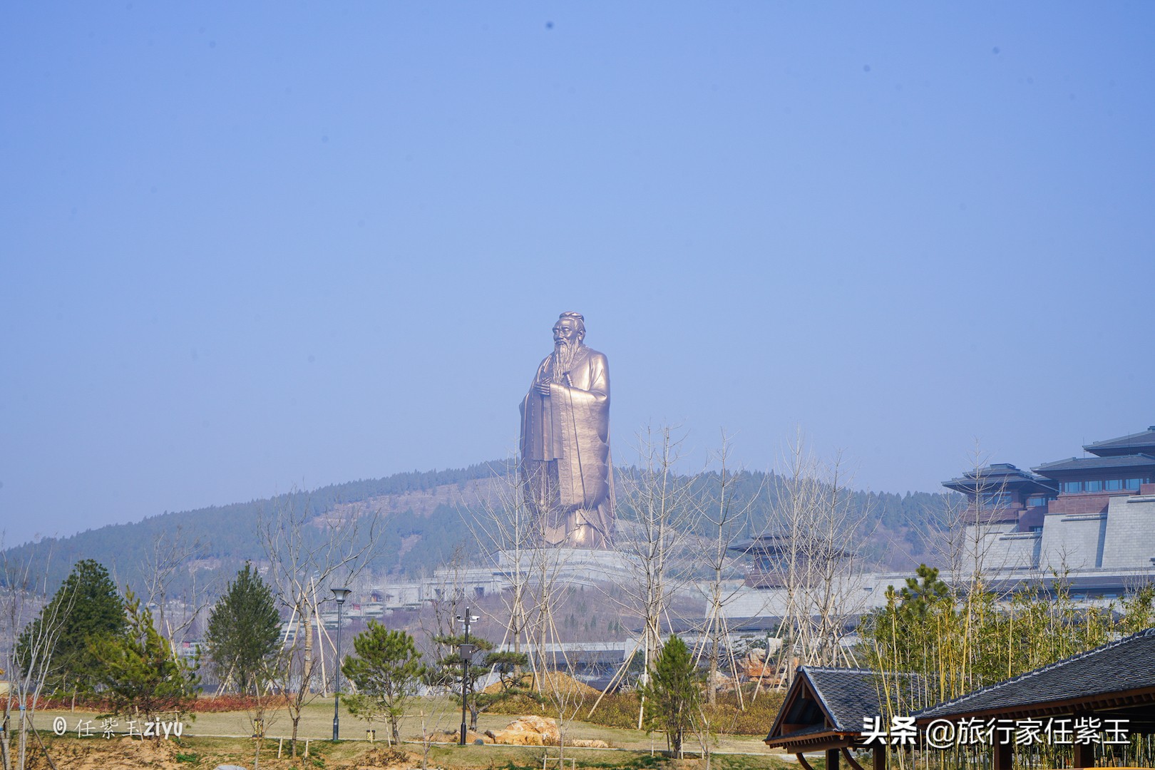 孔子尼山圣境游玩攻略,孔子故里尼山圣境航拍