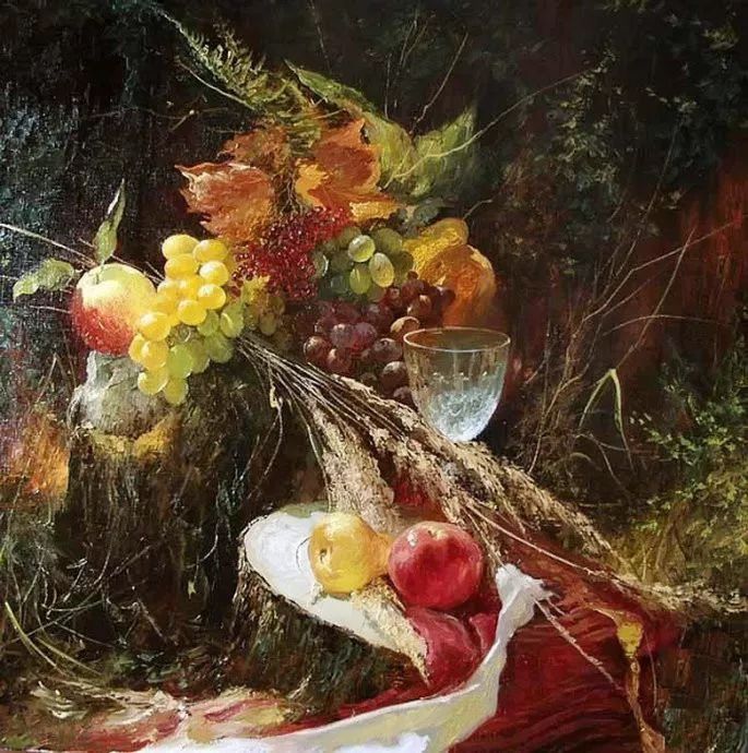 喀拉刨柯油画作品欣赏,瑞典油画人物画