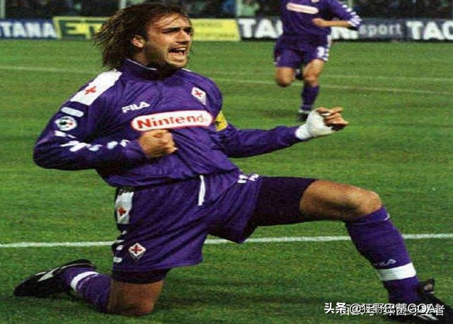 战神巴蒂斯图塔庆祝动作,巴蒂年轻时巅峰帅照