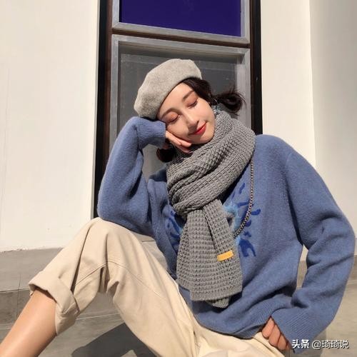 围巾的各种围法丝巾的系法,今年最新款的围巾系法
