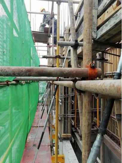 新型悬挑式脚手架施工流程,新型悬挑脚手架孔洞不漏水