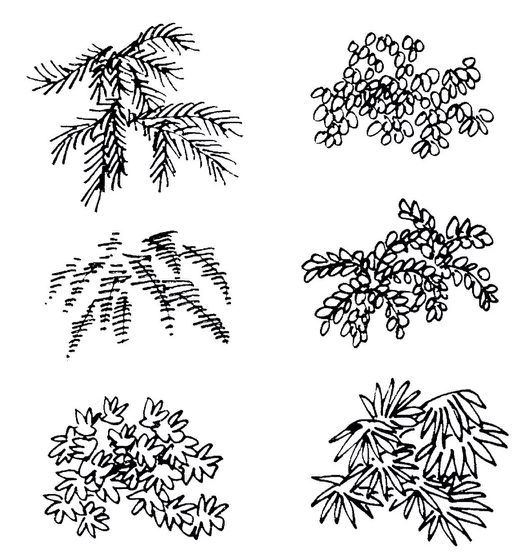 太行山速写风景临摹马克笔,风景速写临摹图片马克笔上色