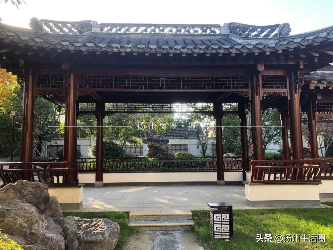 美到极致的园林景观！被扬州这个小区圈粉了！内部细节曝光