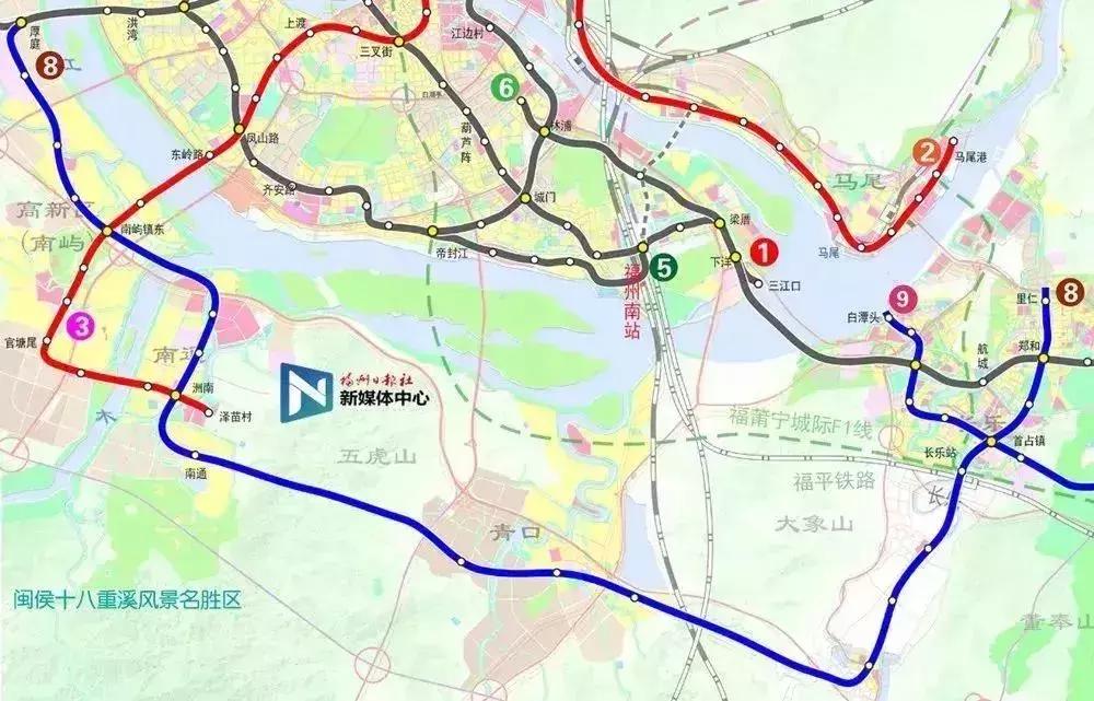 闽侯甘蔗8号地铁闽侯站在哪里,福州地铁8号线闽侯站在哪里