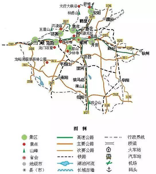 全国旅游景点详细地图大全,最新版中国各省市旅游景点地图