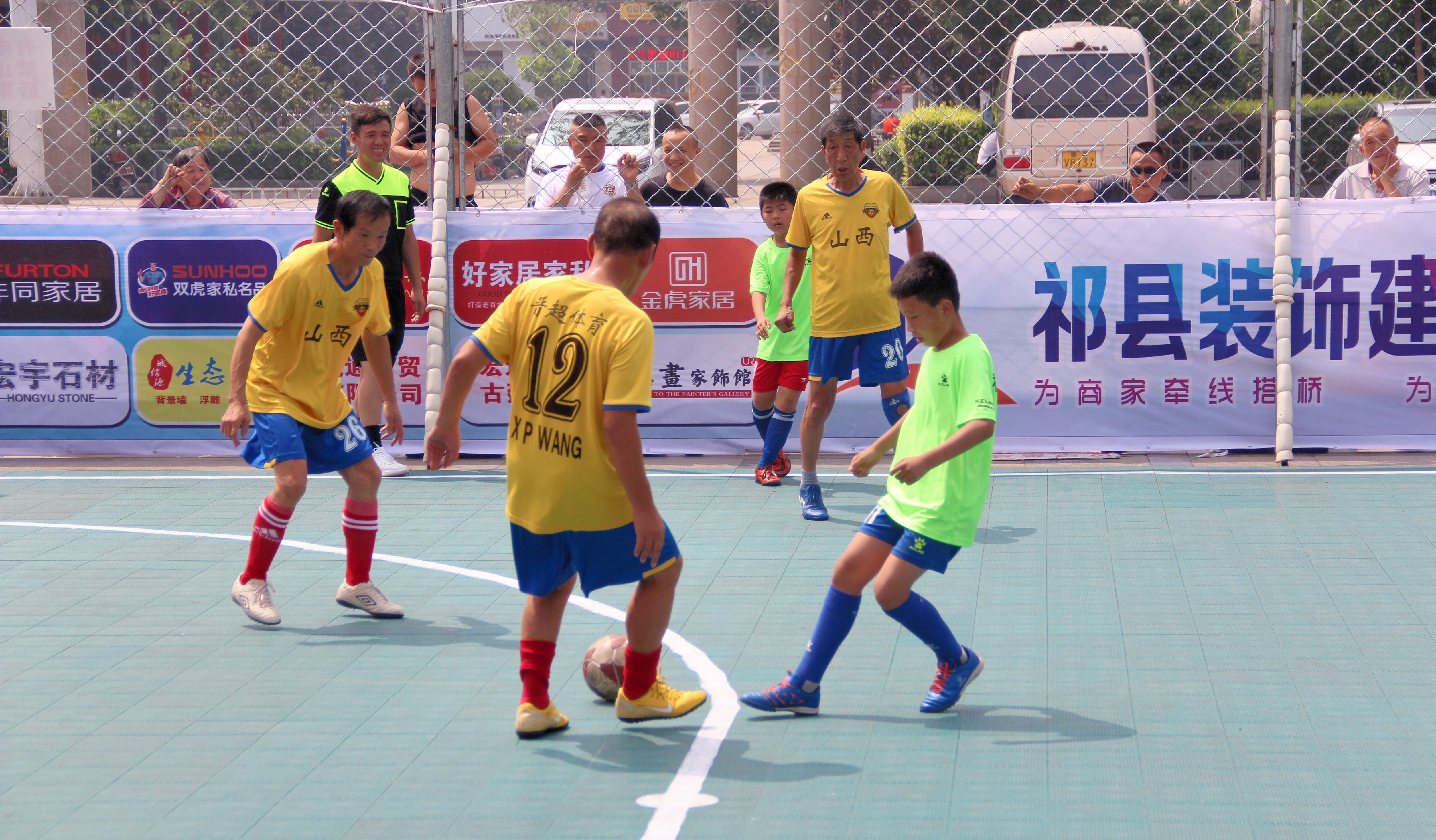 喜迎二青盛会发展基层体育第九届“双园醋业”杯五人制足球赛