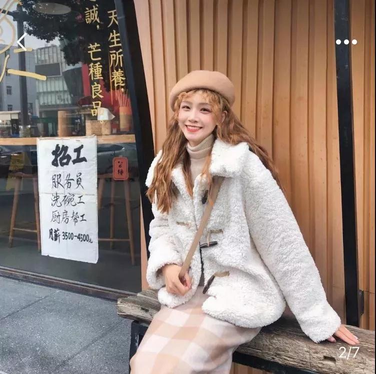 春天几月适合穿羊羔毛外套,羊羔毛外套burberry