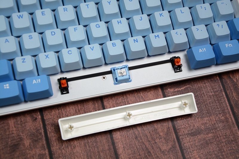达尔优a84机械键盘开箱,达尔优键盘天空轴a87
