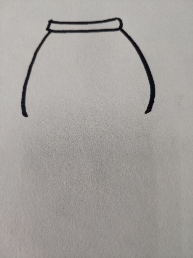 如何画短裤的简笔画步骤,短裤短袖简笔画