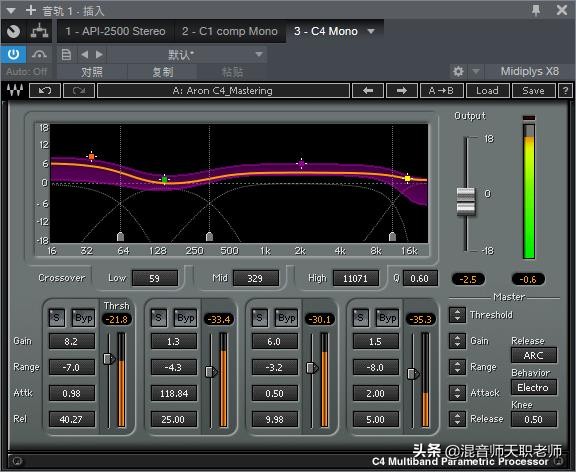 waves压缩器调节技巧,waves混音压缩器推荐