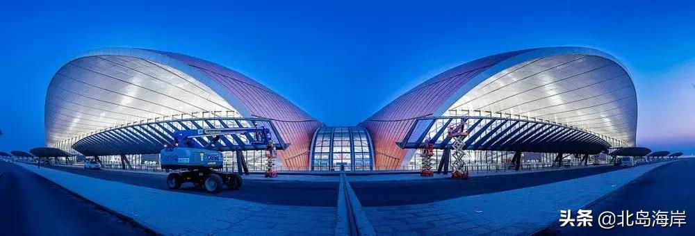 北京大兴机场建设进度照片,北京大兴机场内部高清图片