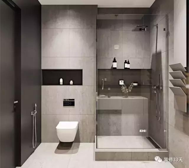 公寓卧室人字拼木地板,深灰色人字拼地板装修效果