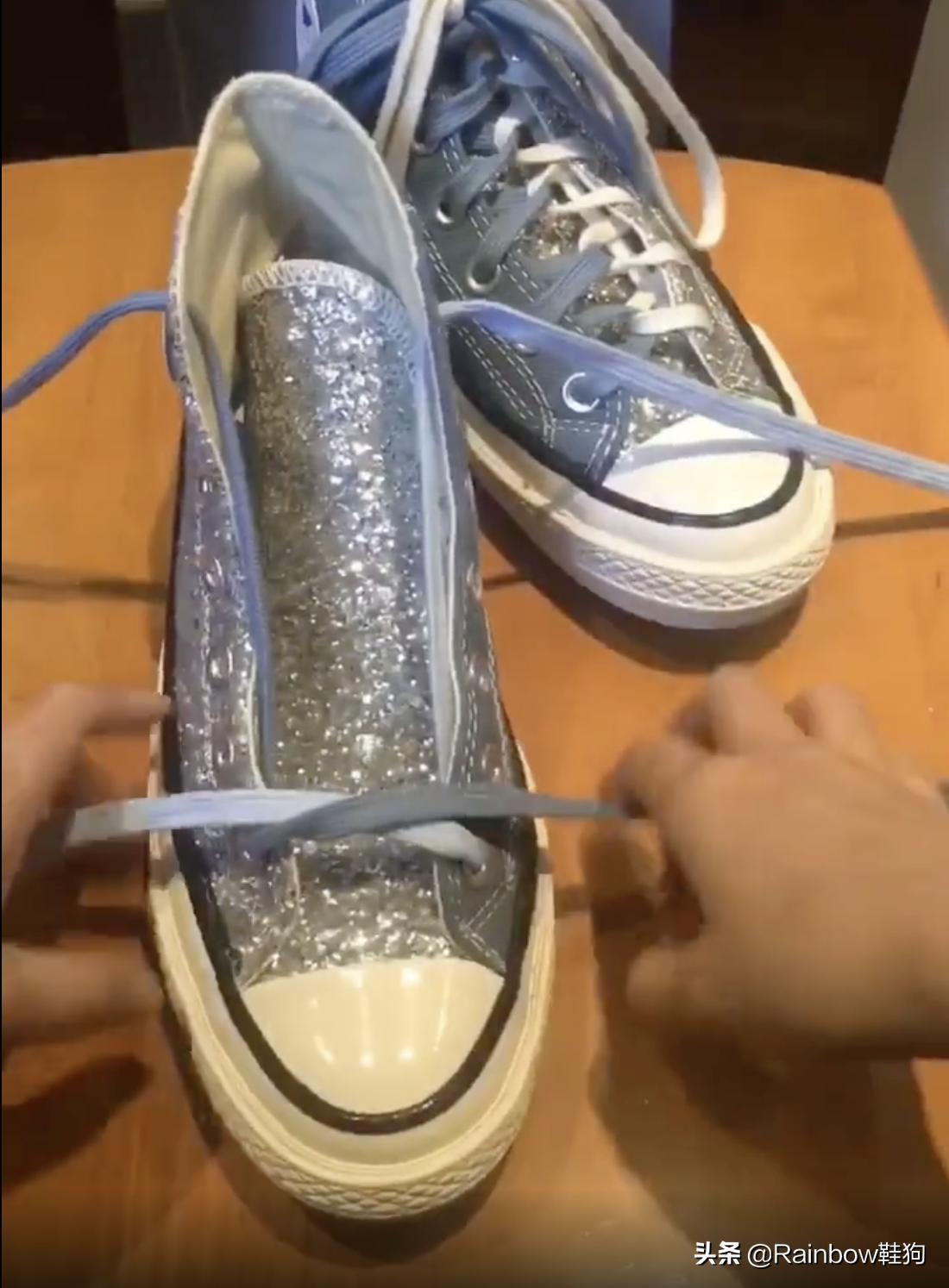 鞋带系法教程aj1蒂芙尼蓝双鞋带,aj1四色鸳鸯鞋带系法教程