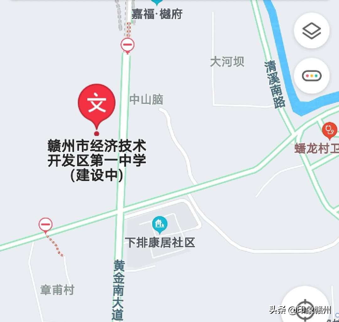 赣州市老城区有哪些中学,赣州中学属于哪个区