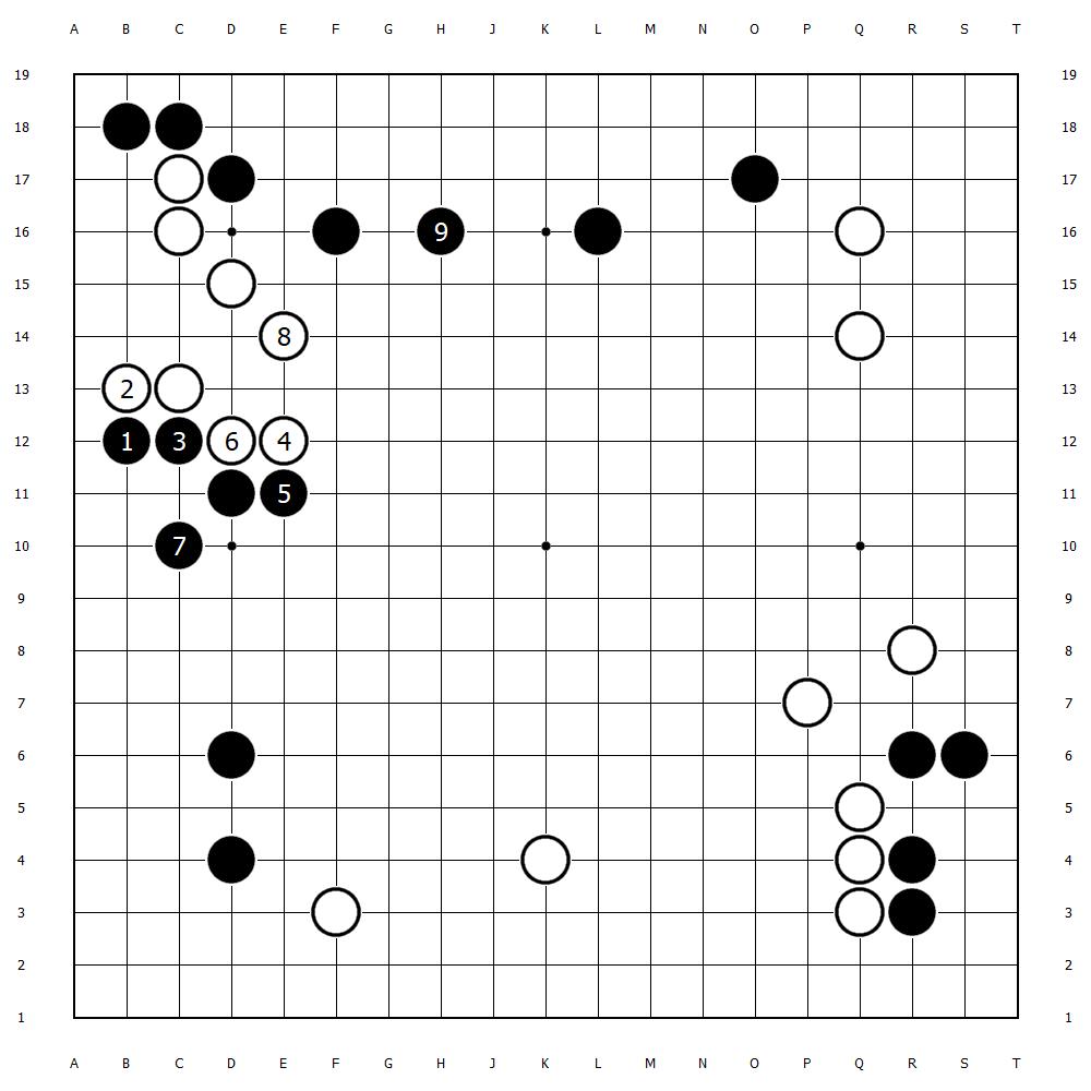 围棋小飞的攻防视频,围棋小飞的深度解析