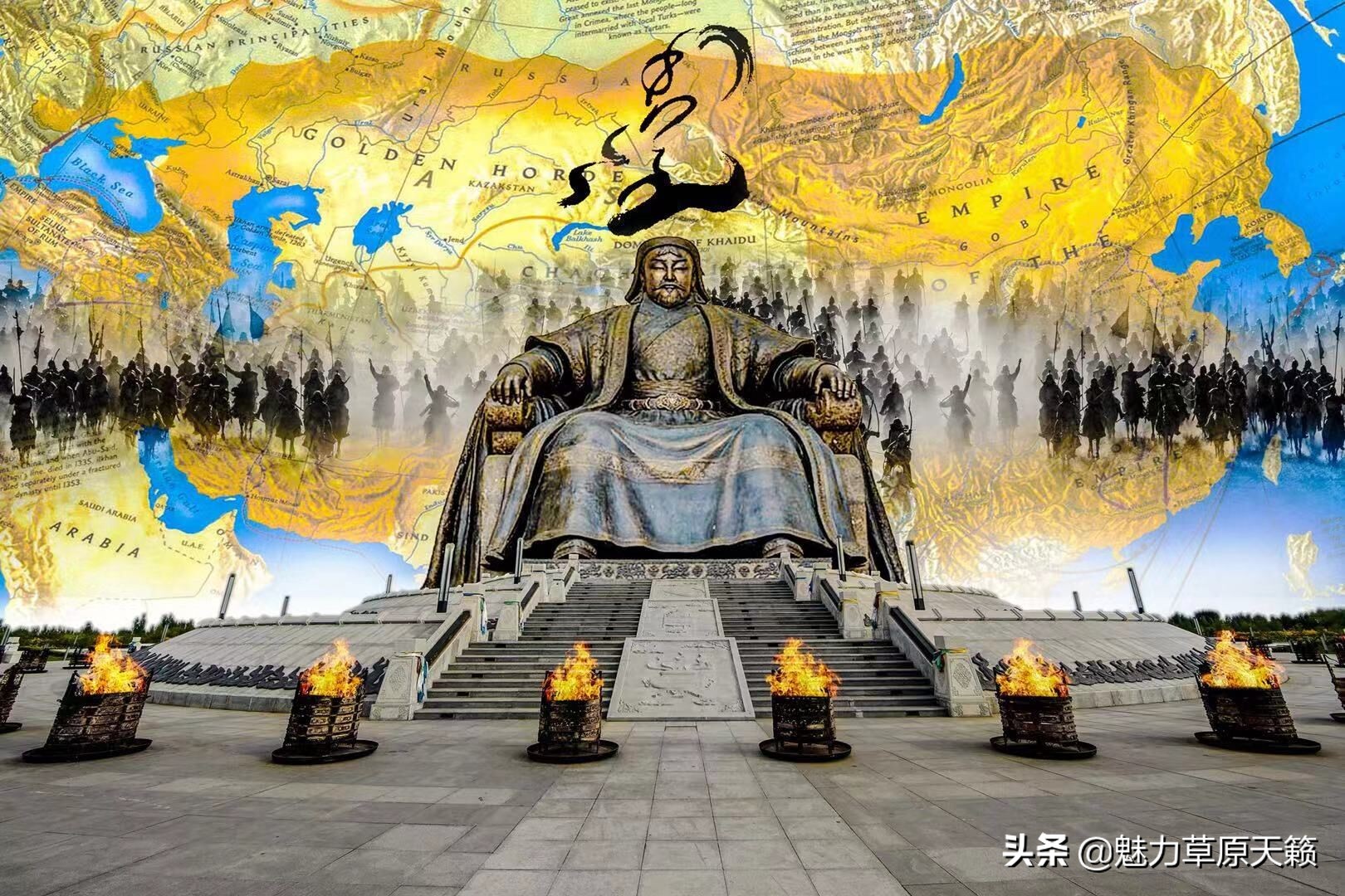 历史上的蒙古铁骑,历史上蒙古帝国是由谁一手打造