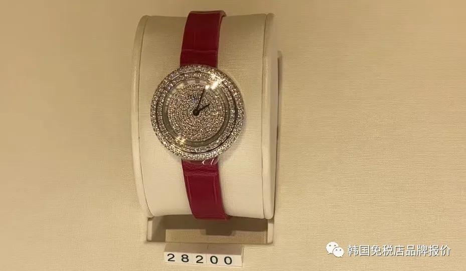 piaget伯爵女士全新珠宝腕表,品牌伯爵piaget系列altiplano腕表