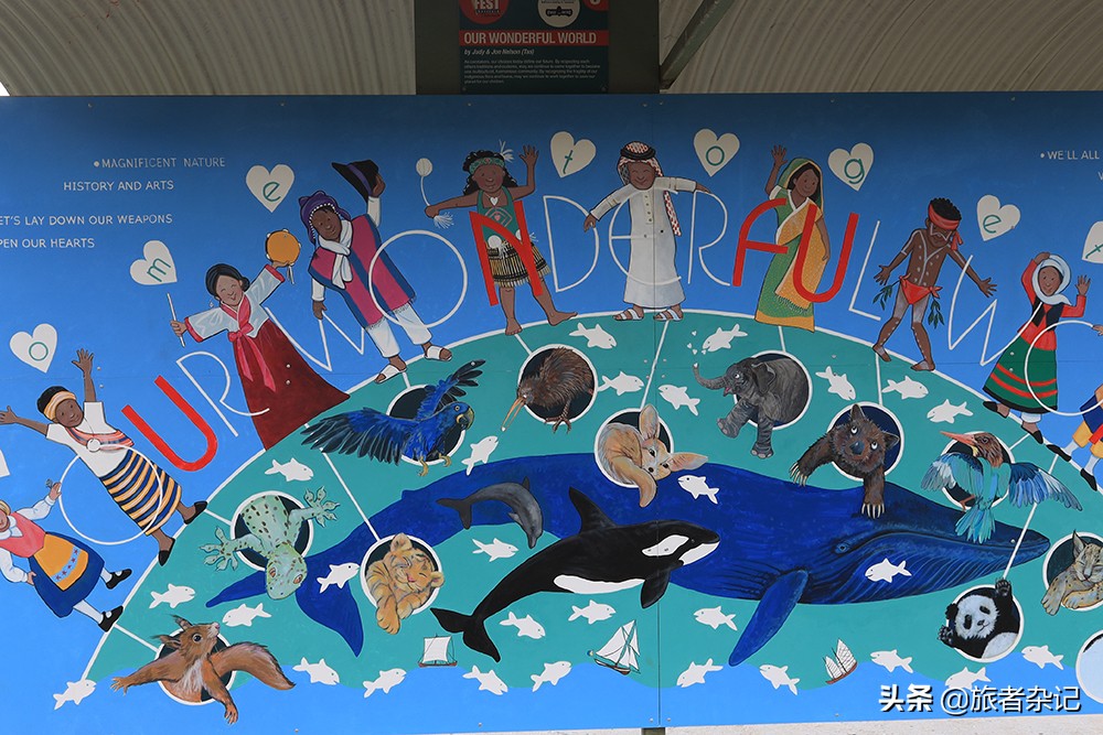 谢菲尔德壁画小镇图片,塔斯马尼亚壁画小镇谢菲尔德小镇