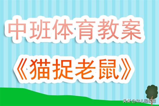 幼儿园体育《猫捉老鼠》,中班体育活动猫捉老鼠教学视频