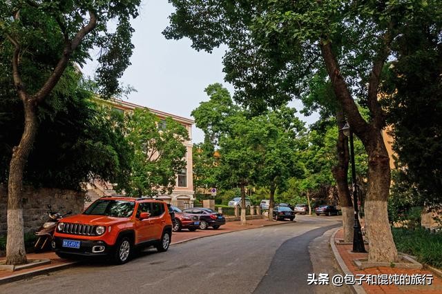 在威海菊花顶社区吃食堂进古陌岭运动健康公园宜居好环境