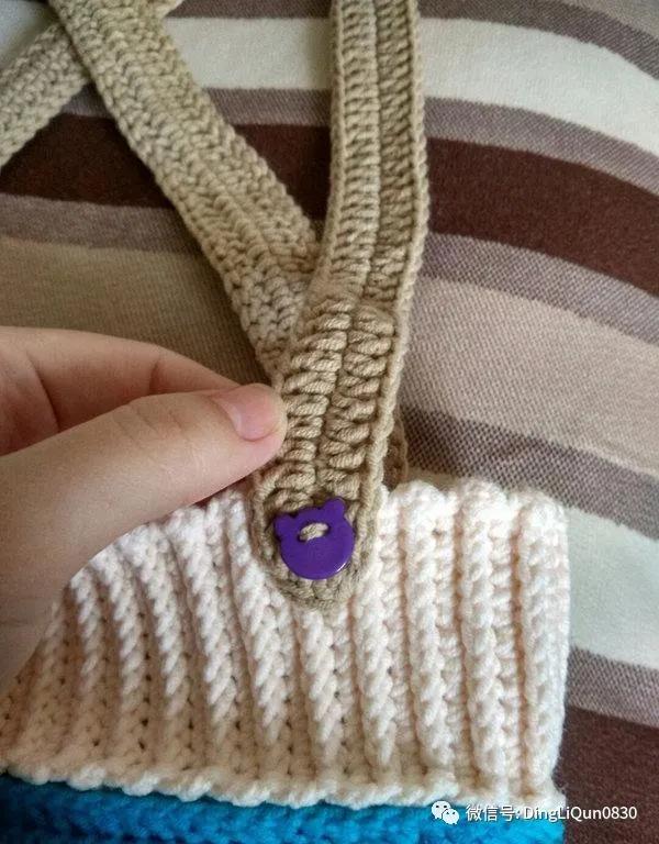 针织背带裤视频教程,背带裤女童1-3岁针织教程