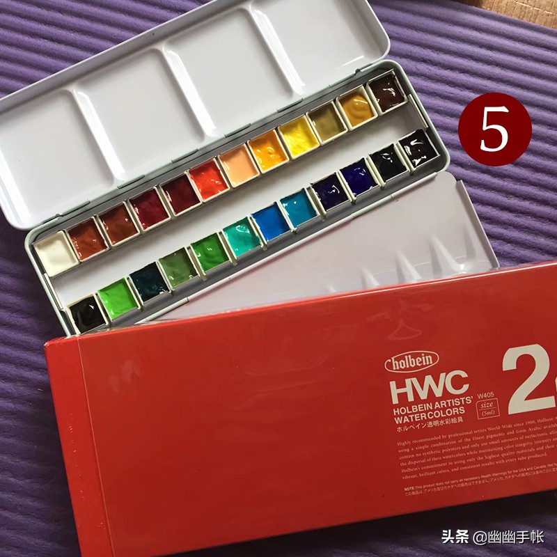 这些年买的水彩颜料(亲身试用,帮你们避开踩雷)