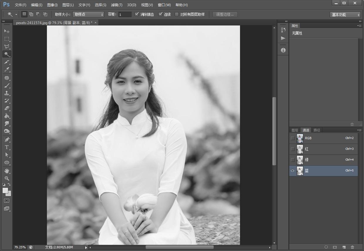 ps入门教程零基础证件照修图,ps基础教程证件照片修图