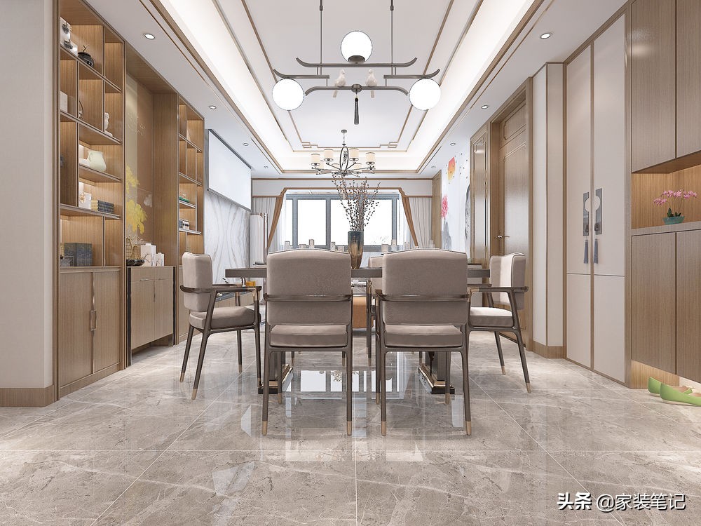 不装电视机换成投影幕布，她家客厅的做法，让周围邻居都十分羡慕