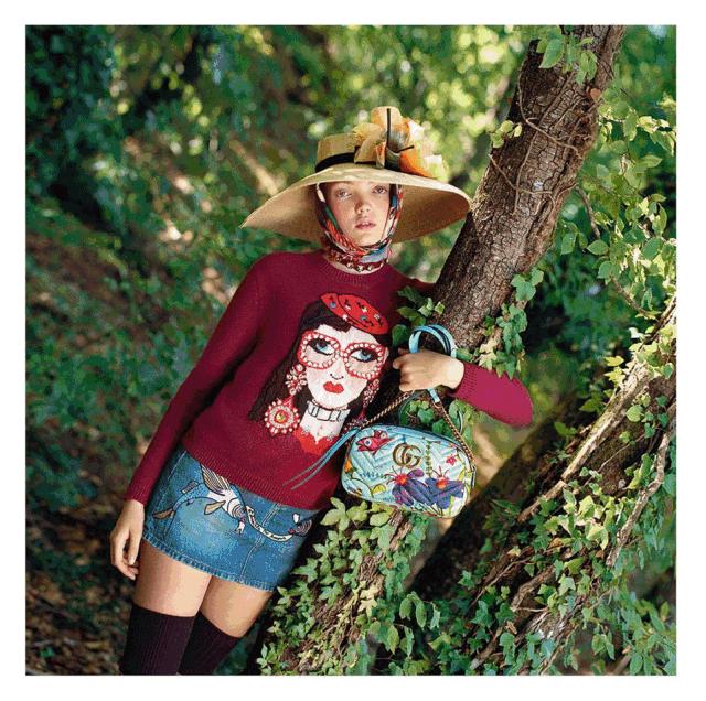 gucci设计理念是什么,gucci品牌标志性设计元素