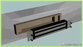 内开门磁力锁安装,安装磁力锁注意事项