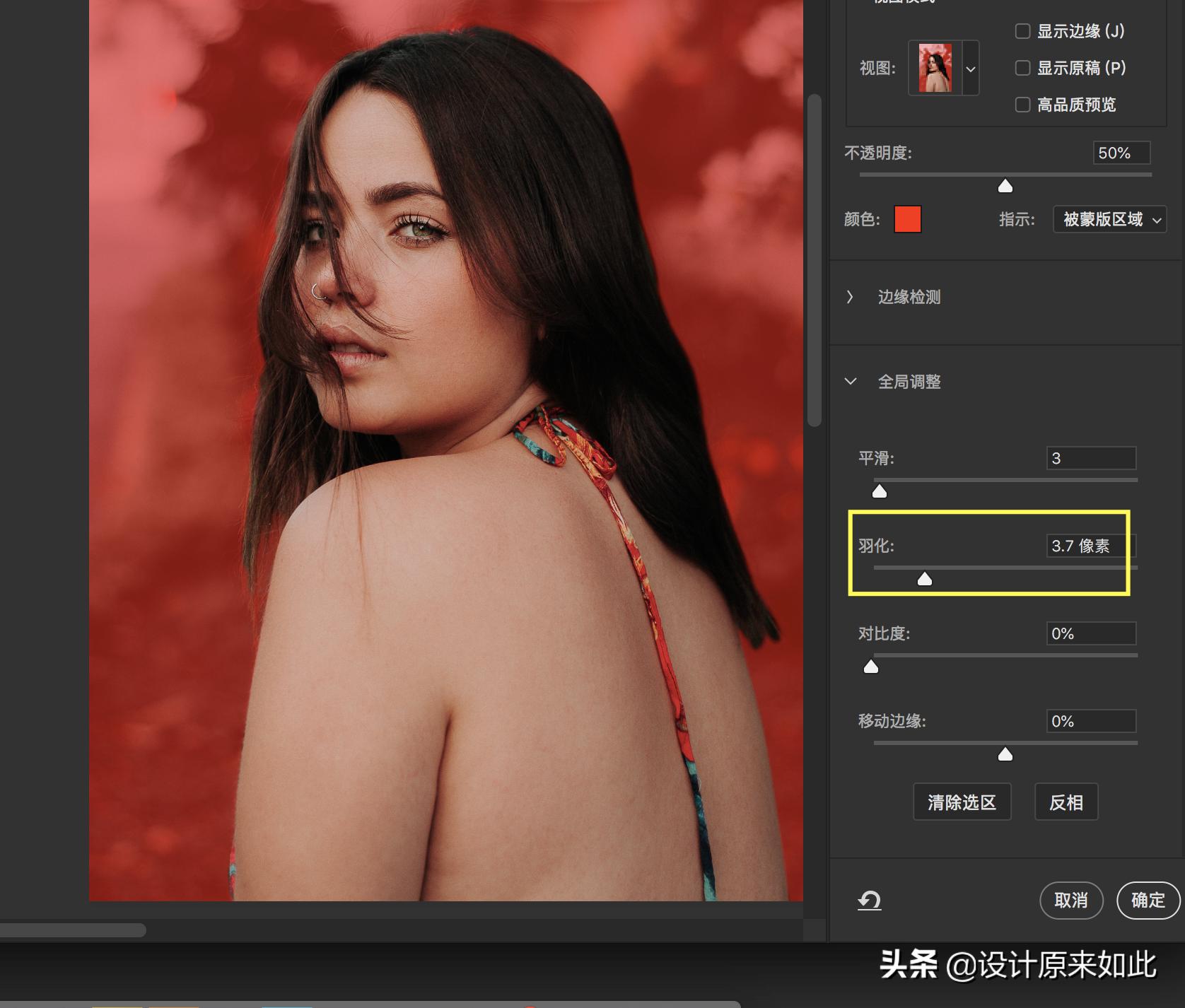 ps画笔毛发,ps初学者详细讲解抠图流程