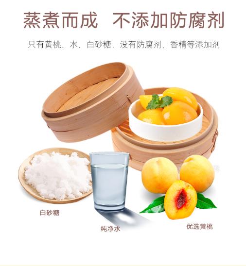 砀山黄桃罐头每提6盒超级好吃,砀山黄桃罐头本地一罐多少钱