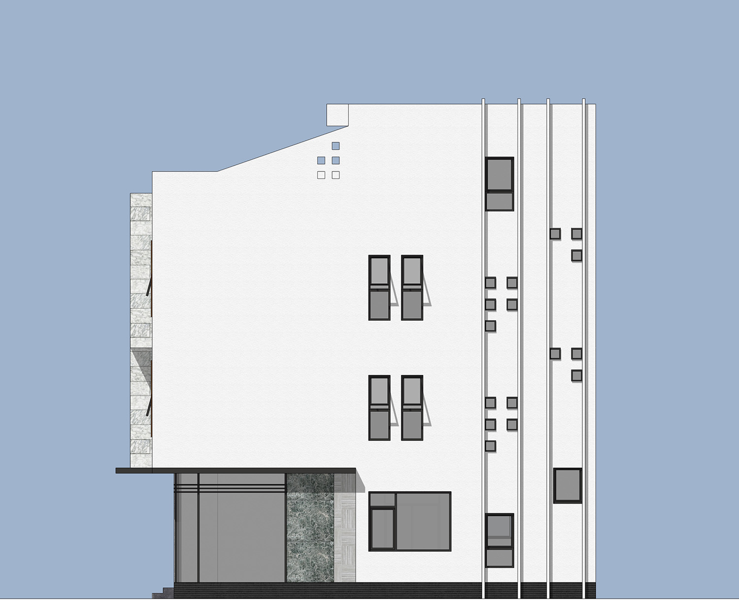 易盖房出品：福建莆田现代别墅