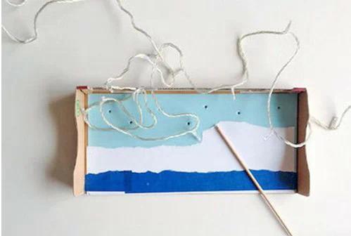 3-6岁儿童益智手工玩具鞋盒,幼儿园鞋盒里的动物世界手工作品