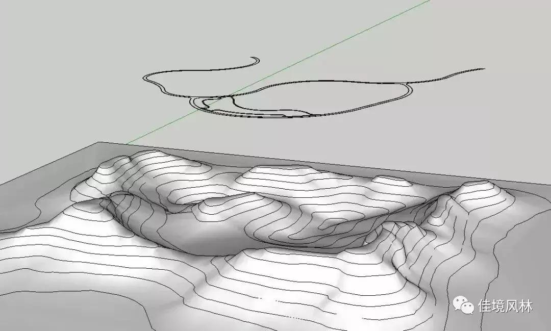 sketchup景观庭院建模步骤,sketchup景观建模入门教程