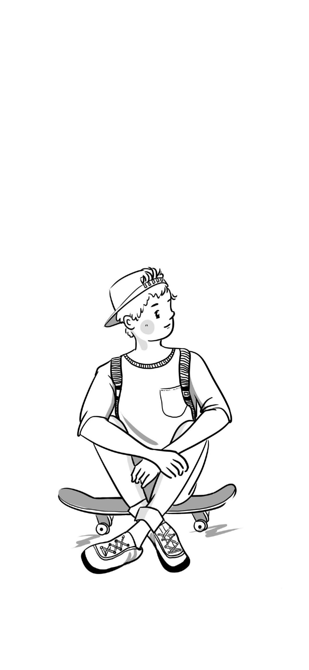 4k超清简笔画壁纸,可爱萌宠简笔画壁纸