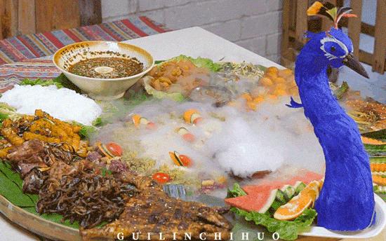 桂林孔雀宴在哪里,桂林孔雀宴