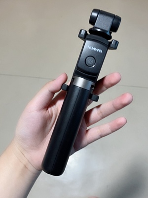 华为三脚架自拍杆af15怎么用,华为有线自拍杆的使用方法及操作