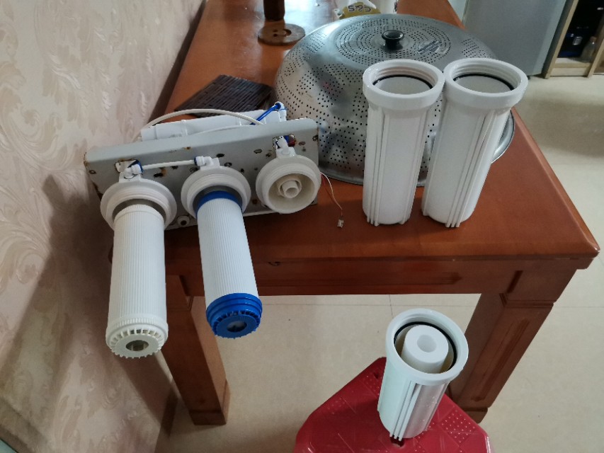 沁园净水器185系列滤芯怎么换,沁园ro185换完滤芯后制水慢