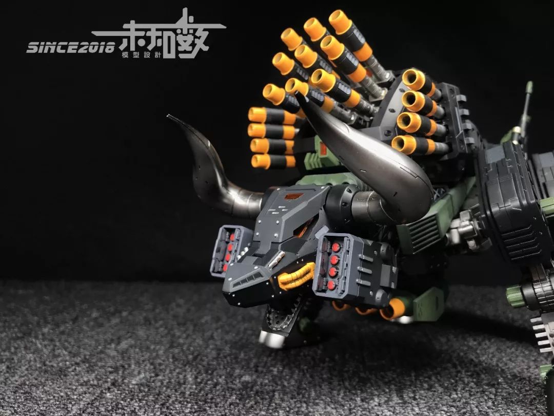 索斯机械兽长牙虎涂装,索斯机兽拼装视频合集