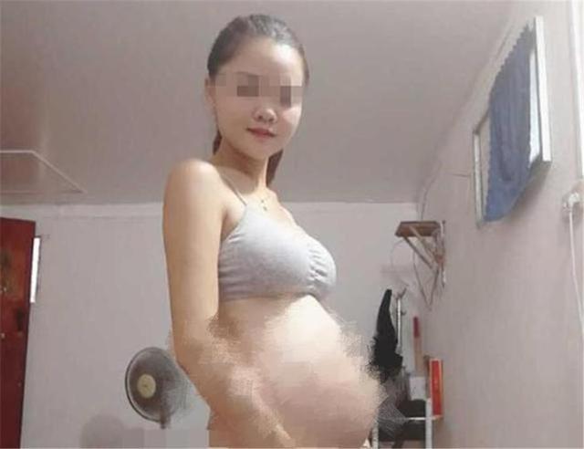 95后孕妇晒肚子照,90后孕妈晒孕肚照